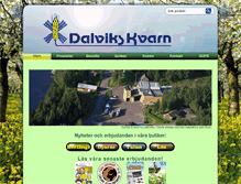 Tablet Screenshot of dalvikskvarn.se